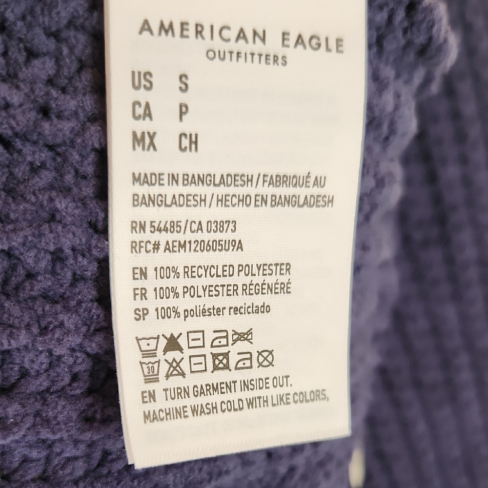 American Eagle Outfitters Blue Knit Cardigan NWT - Picture 8 of 16